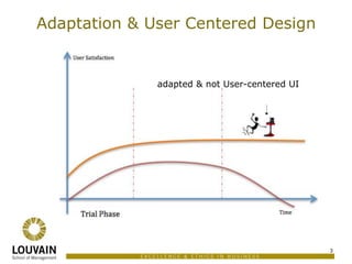 User interface adaptation based on user feedback and machine learning ...