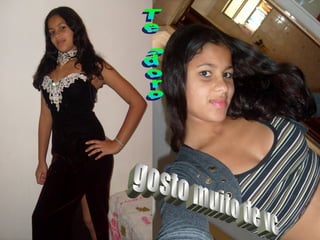 gosto muito de vc Te adoro 