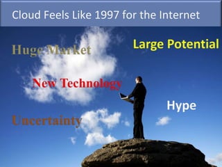 Cloud Feels Like 1997 for the Internet
 