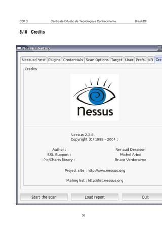 CDTC Centro de Difusão de Tecnologia e Conhecimento Brasil/DF
5.10 Credits
36
 
