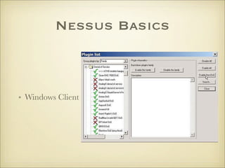 Nessus Basics
