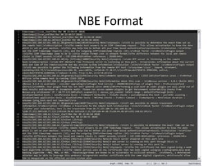 NBE Format
 