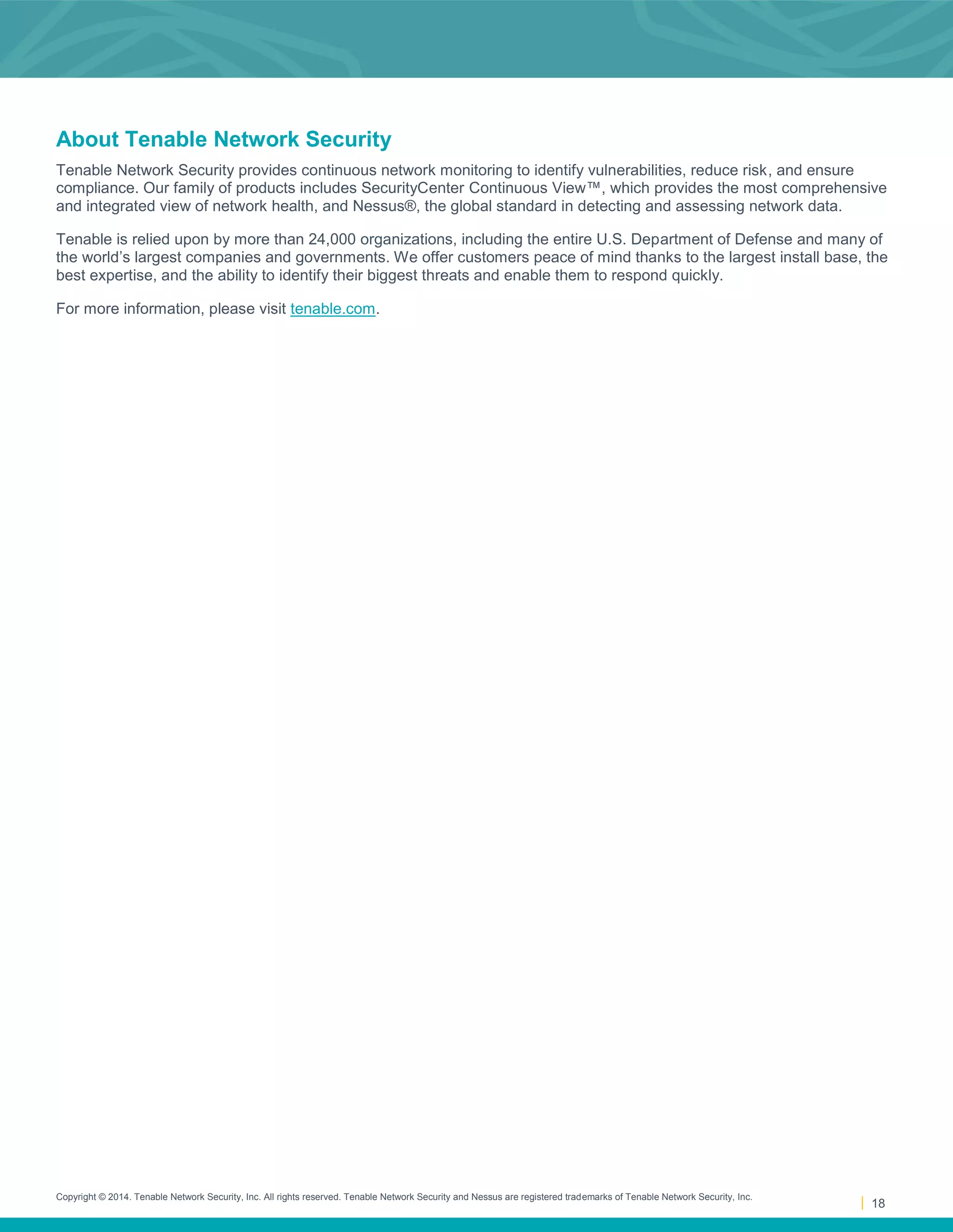 Nessus v6 command line reference pdf