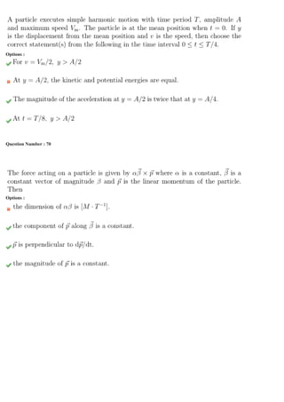Options :Op
Question Number : 70 Question Id : 4941031368 Question Type : MSQ Option Shuffling : Yes Display Question Number : Yes
Single Line Question Option : No Option Orientation : Vertical
Correct Marks : 4 Wrong Marks : 0ng
Options :Op
 