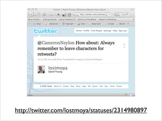 http://twitter.com/lostmoya/statuses/2314980897
 