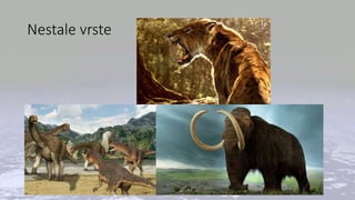Nestale vrste
 