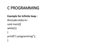 Nested and Infinite loops.pptx