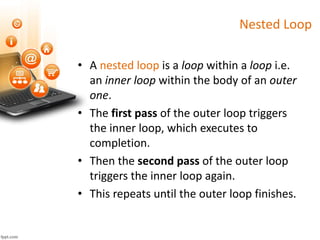 SPL 11 | Nested Loops in C | PPT