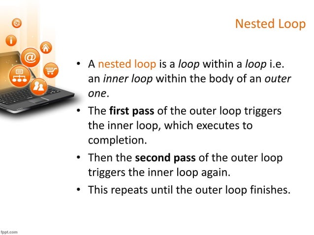 SPL 11 | Nested Loops in C | PPT