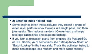 In-Depth Analysis of Join Algorithms in Data Warehousing: Nested Loop ...