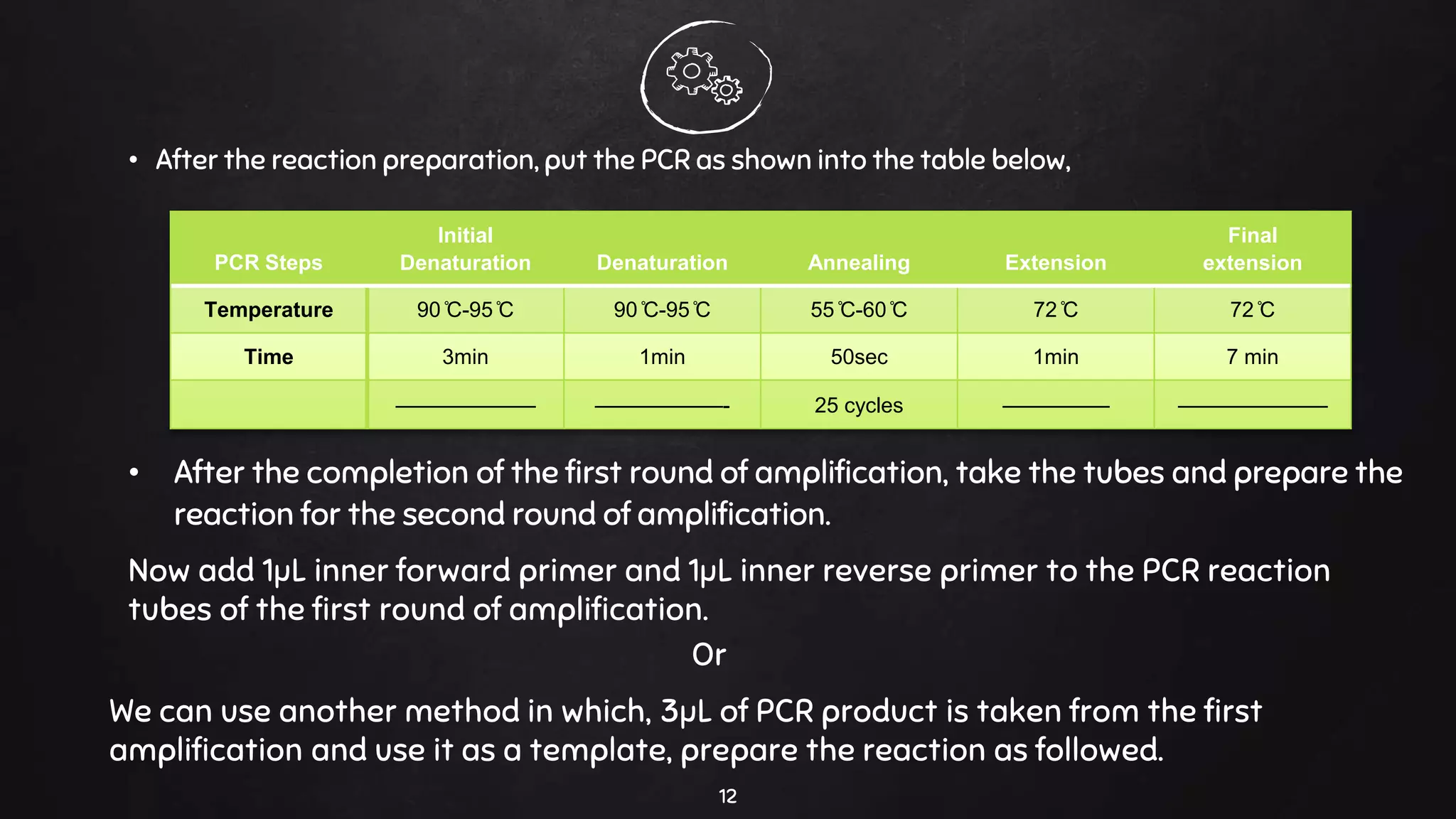Nested pcr | PPTX | Chemistry | Science