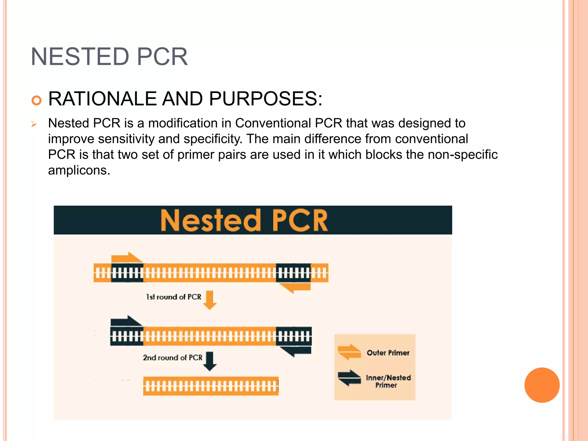 Nested pcr | PPTX | Genetics | Science