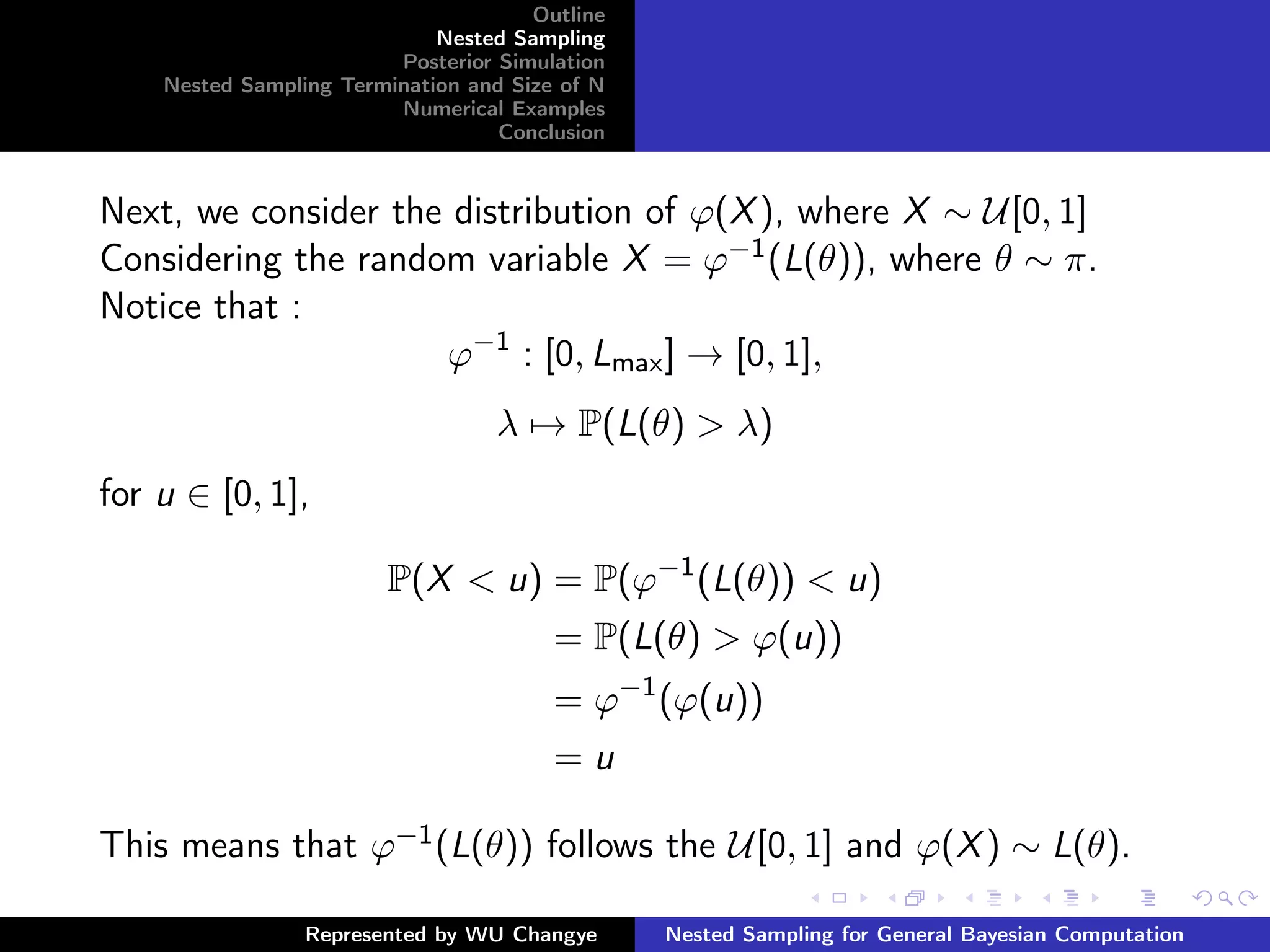 Nested sampling | PPT