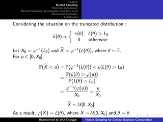 Nested Sampling Algorithm Visual Nested sampling | PDF