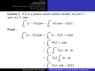 Nested sampling | PPT