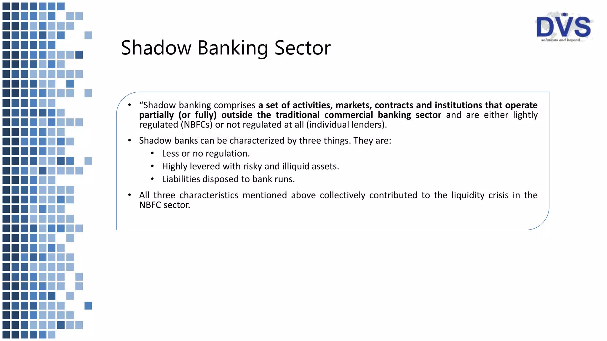 National Economic Survey - Volume I - Chapter 8 Financial Fragility In The  NBFC Sector | PPTX