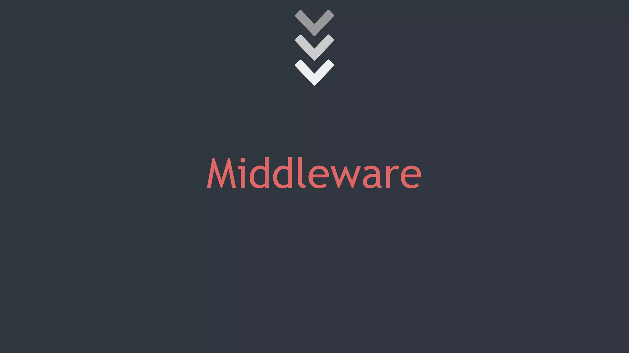 Middleware
 