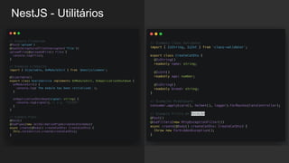 NestJS - Utilitários
 