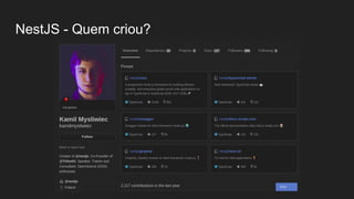 NestJS - Quem criou?
 