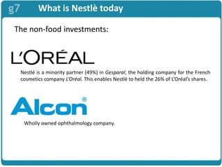 Nestlé and Alcon -case | PDF