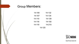 Group Members:
14-106 14-132
14-107 14-134
14-110 14-139
14-118 14-150
14-119 14-210
14-120
 
