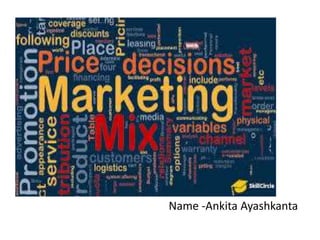 Name -Ankita Ayashkanta
 