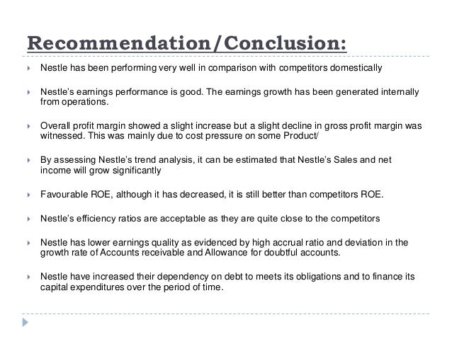 analysis of nestle s financial statemen Financial statement of the nestle group the group's main competitors global analysis of nestle the significant items of the financial statements are the. analysis of nestle s financial statemen Financial statement of the nestle group the group's main competitors global analysis of nestle the significant items of the financial statements are the.