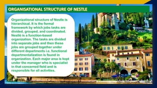 compensation system of nestle