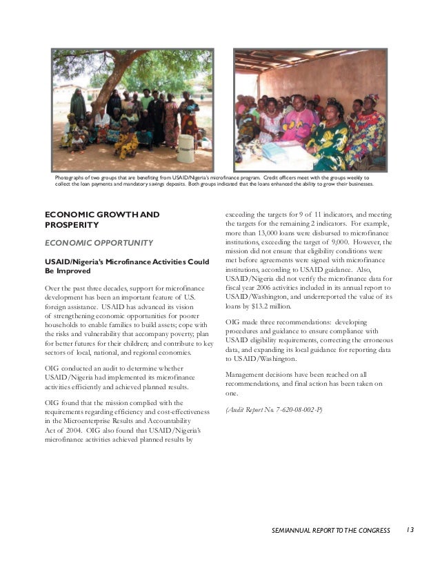 Nestled In This Usaid Oig Report To Congress