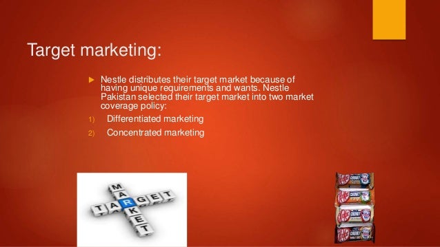 Marketing Mix of Nestle Company