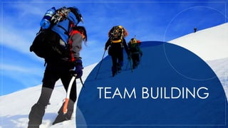 TEAM BUILDING
 