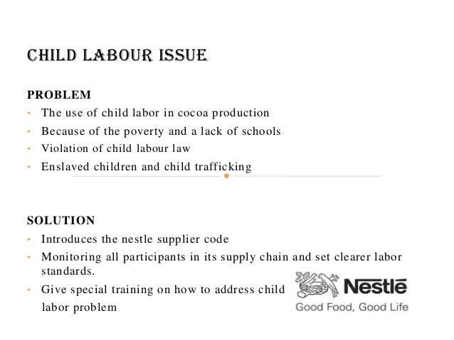 Nestle Sued Over Child Labour