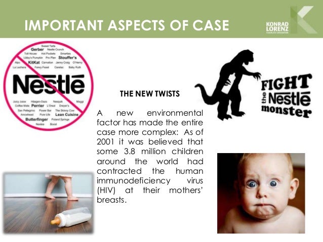 Nestle infant formula case image