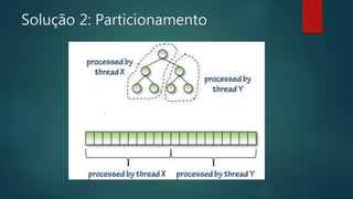 Solução 2: Particionamento
 