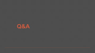 Q&A
 