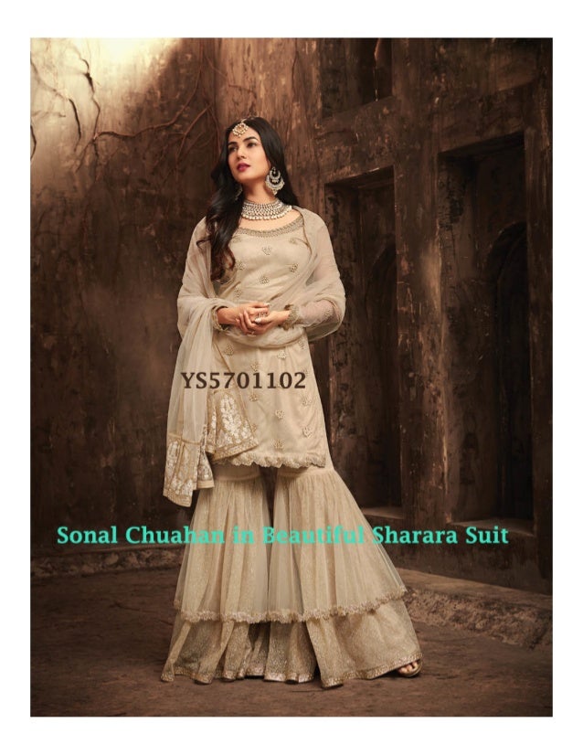 beautiful sharara dress