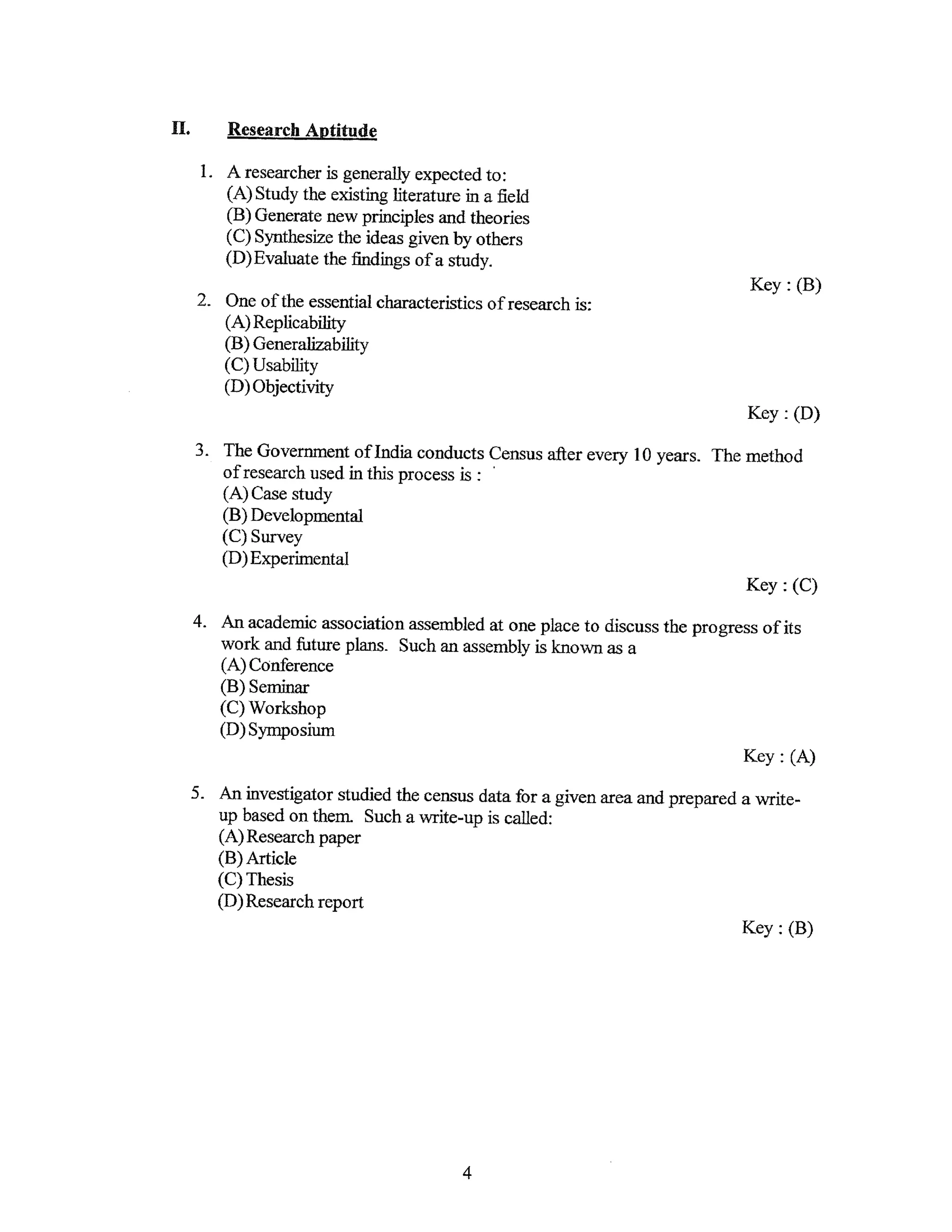 UGC-NET general paper syllabus