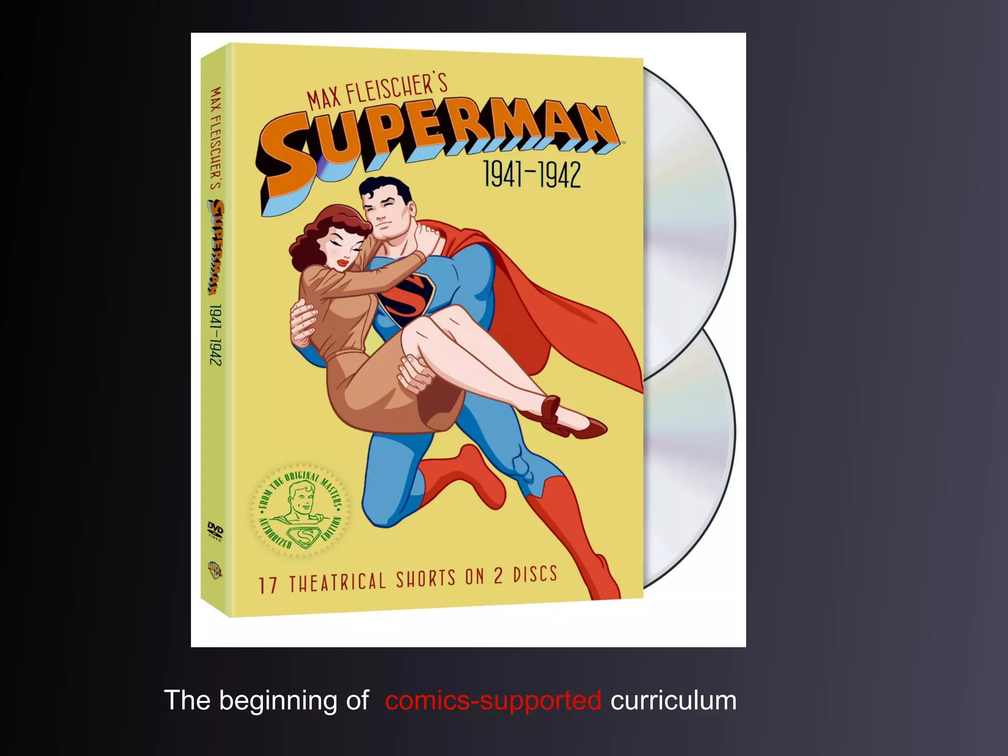 The beginning of comics-supported curriculum

 