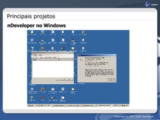 Principais projetos nDeveloper no Windows 