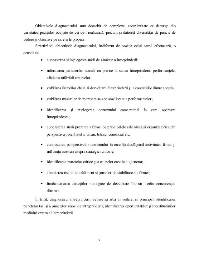 Net Proiect Diagnostic Si Strategiile Firmei