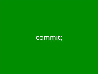 commit;
 