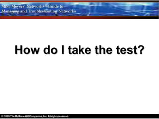 How do I take the test?
 