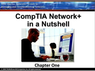 CompTIA Network+
  in a Nutshell




    Chapter One
 