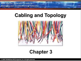 Cabling and Topology




     Chapter 3
 