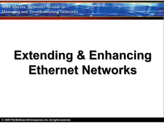 Extending & Enhancing
  Ethernet Networks
 