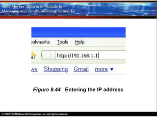 Figure 8.44 Entering the IP address
 