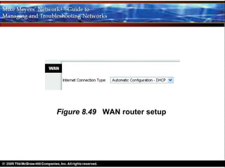 Figure 8.49 WAN router setup
 