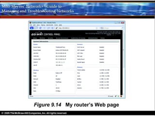 Figure 9.14 My router’s Web page
 