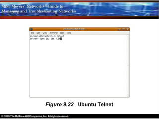 Figure 9.22 Ubuntu Telnet
 