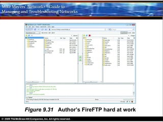 Figure 9.31 Author’s FireFTP hard at work
 